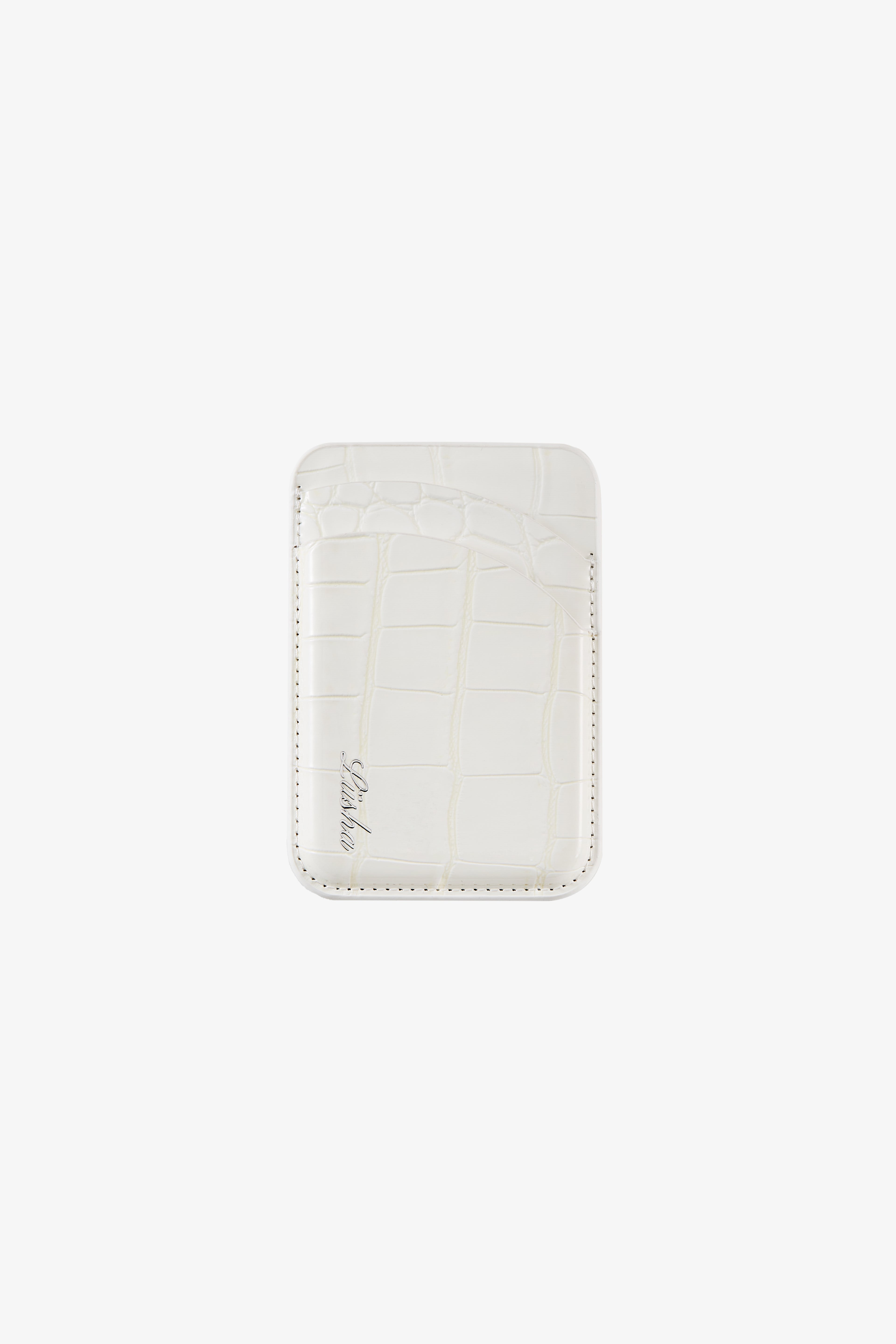 Ivory Croc Cardholder