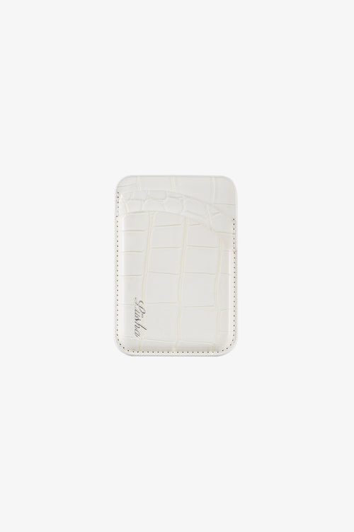 Ivory Croc Cardholder